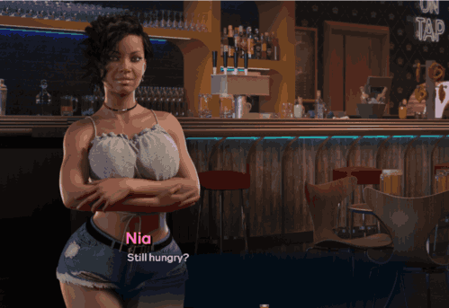 Intro of Waitress Nia in Symphony of the Serpent Game by NLT Media